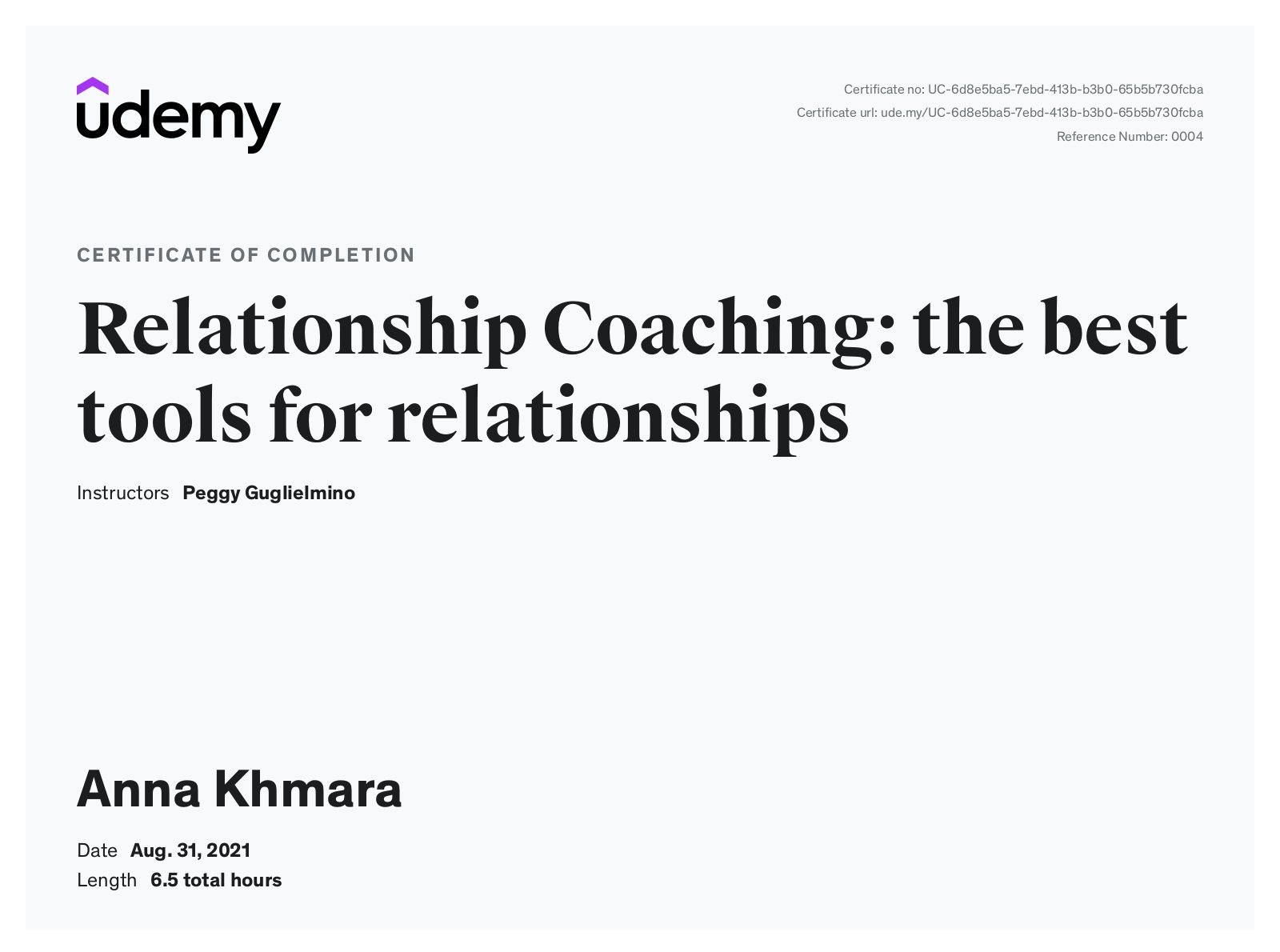 Relationship Coaching